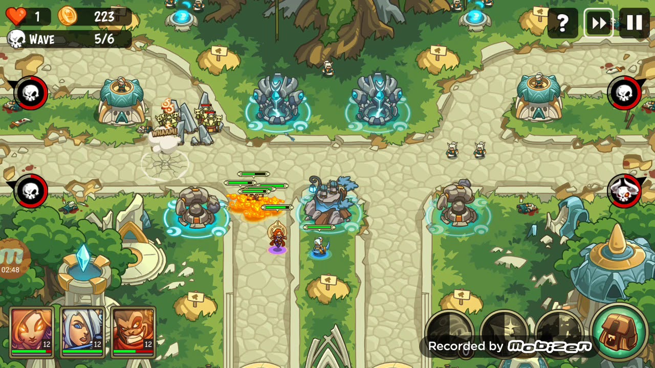 Empire Warriors TD Level 5 -HELL- (The Fortress Of Elves)