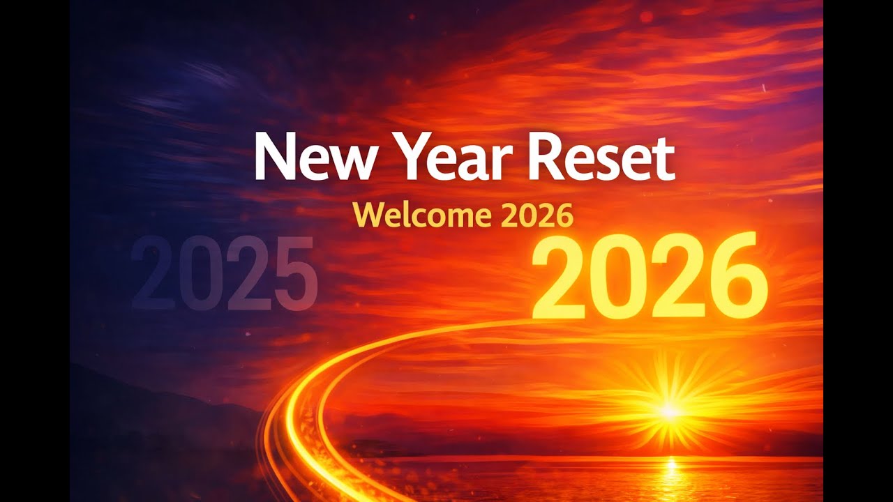 New Year Reset Meditation | 432Hz Calm Music for Fresh Start, Peace & Positive Energy  New Year 2026