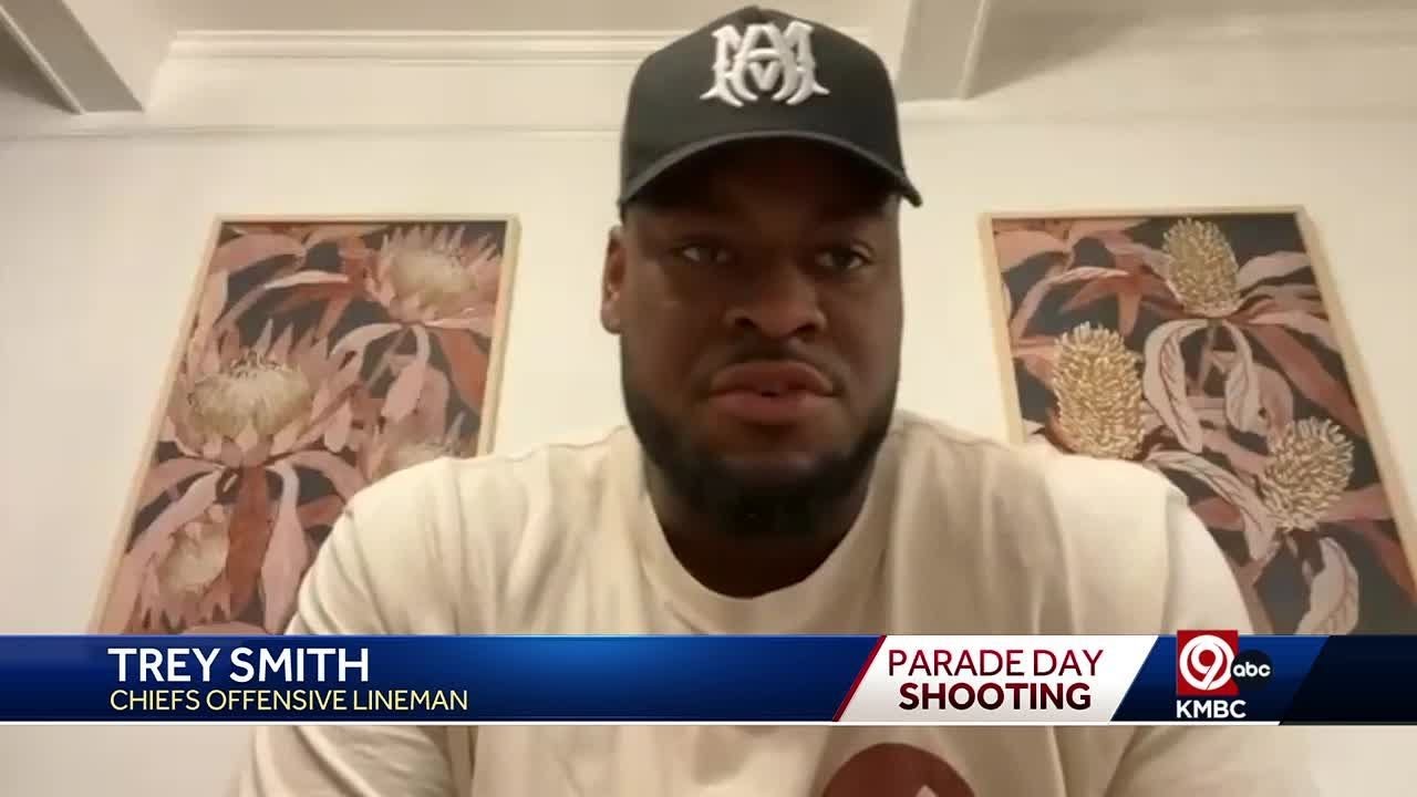 'I'm pretty angry': Chiefs lineman Trey Smith says he's hurting for Kansas City