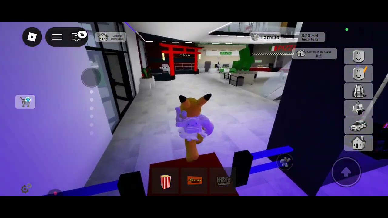 Vamos jogar brookhaven Roblox Com Uma Fá Pt1