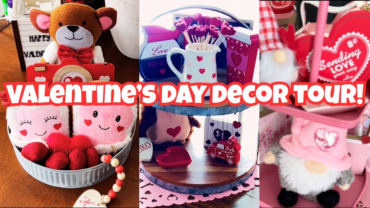 VALENTINE’S DAY DECOR TOUR