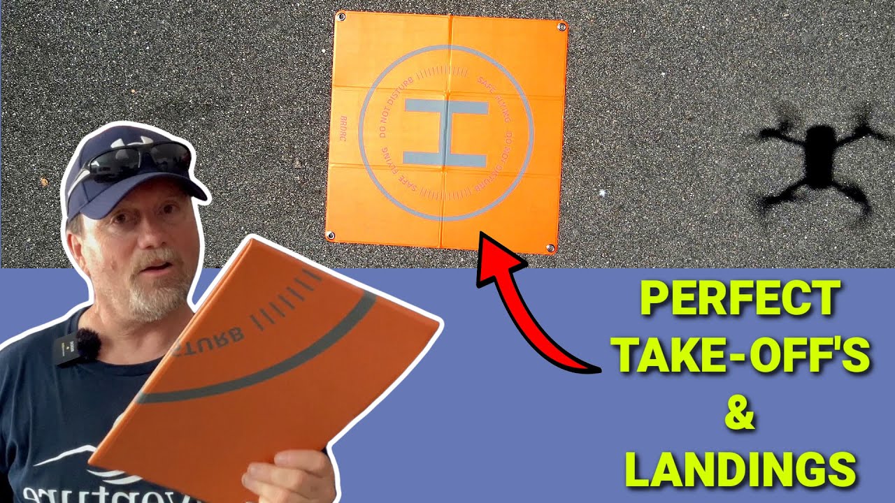 The Ultimate Folding Drone Landing Pad ~ Safe & Secure Landings
