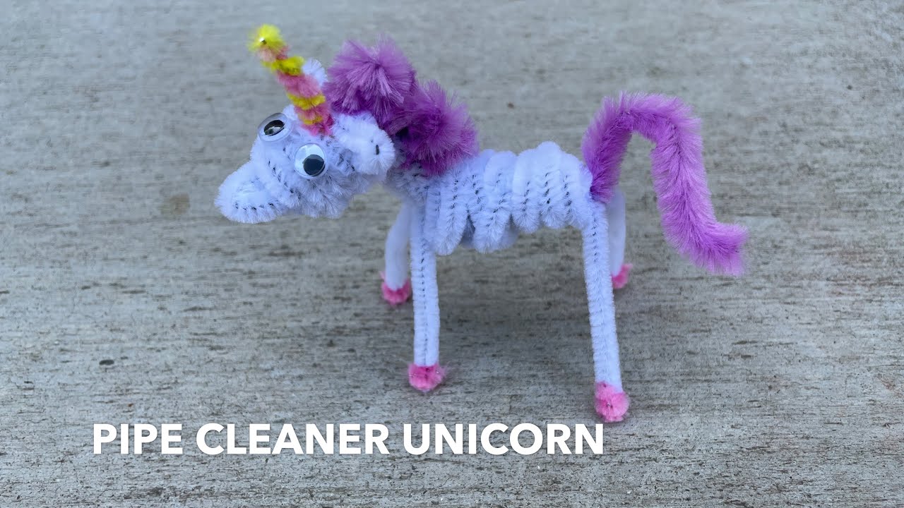 Pipe Cleaner Unicorn Craft