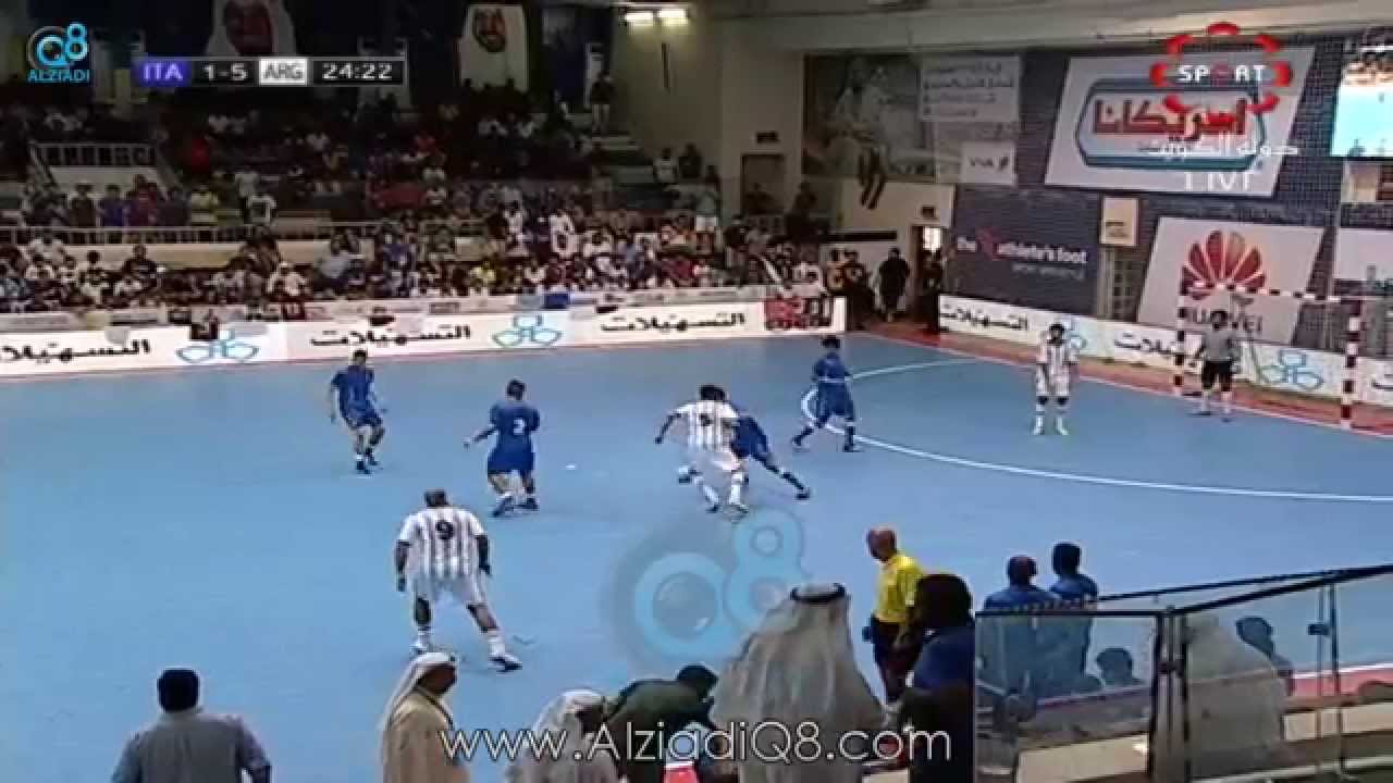 مباراة منتخب الأرجنتين مع النجم زانتي و منتخب إيطاليا مع النجم نيستا عبر دورة الروضان 35