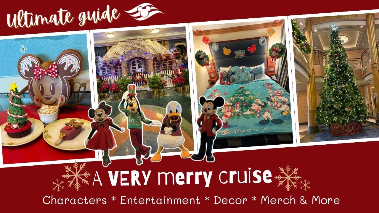 The ULTIMATE guide to Disney Christmas Very Merrytime Cruise 2025! Everything you need to know 🎄
