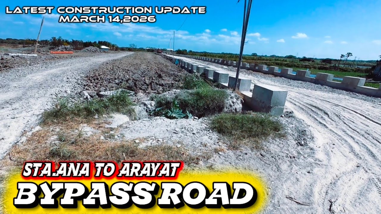 New Updates on Sta.Ana to Arayat Bypass Road | March 14,2026