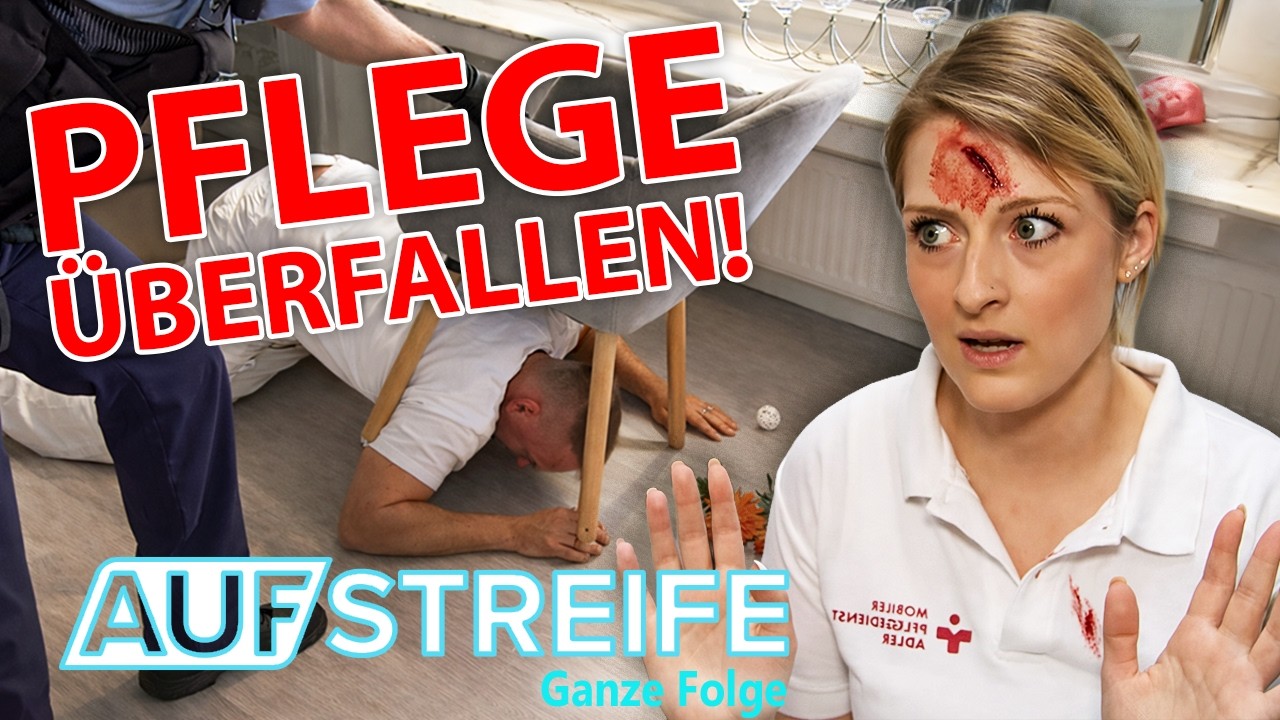 Pflegekraft brutal überfallen: Täter sieht aus wie ihr Kollege! | Auf Streife-Ganze Folge | SAT.1