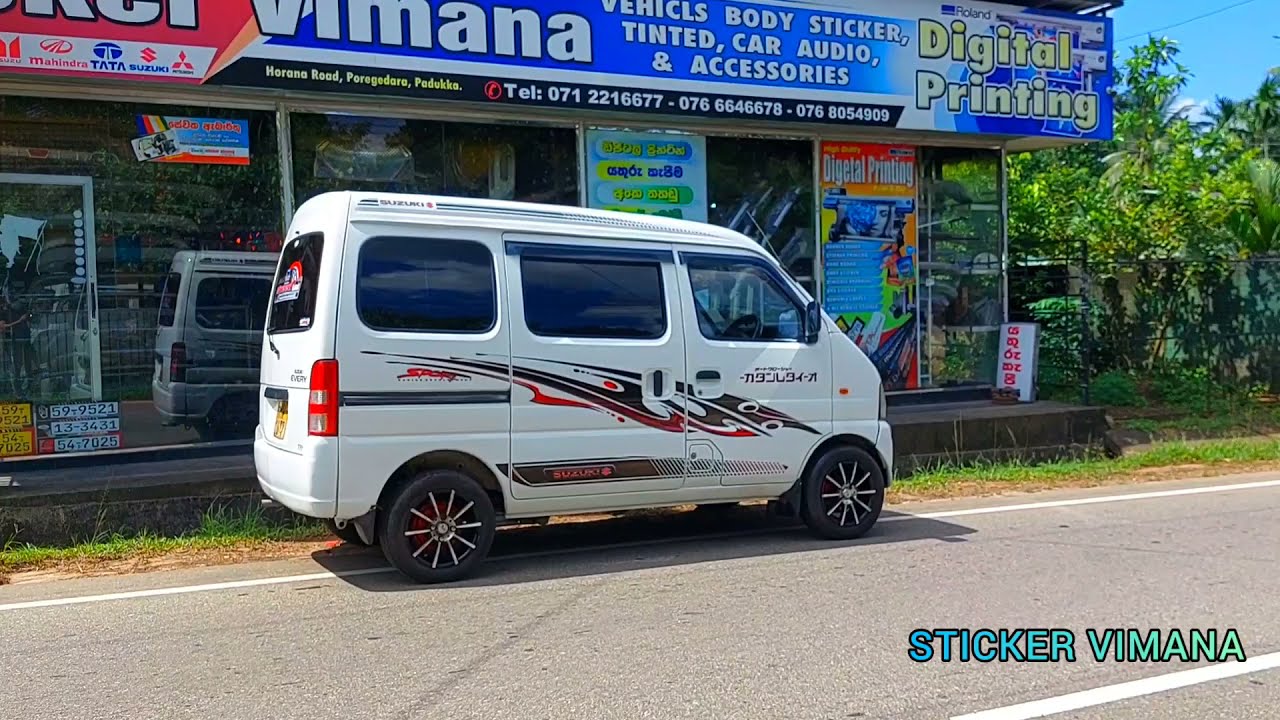 SUZUKI EVERY sticker design