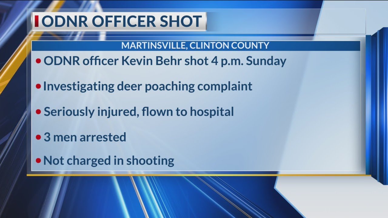 Ohio wildlife officer shot during poaching investigation
