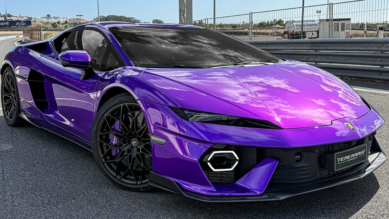 NEW 2026 Lamborghini TEMERARIO! Brutal Hybrid V8 Supercar! Walkaround Interior Exterior Review 4K