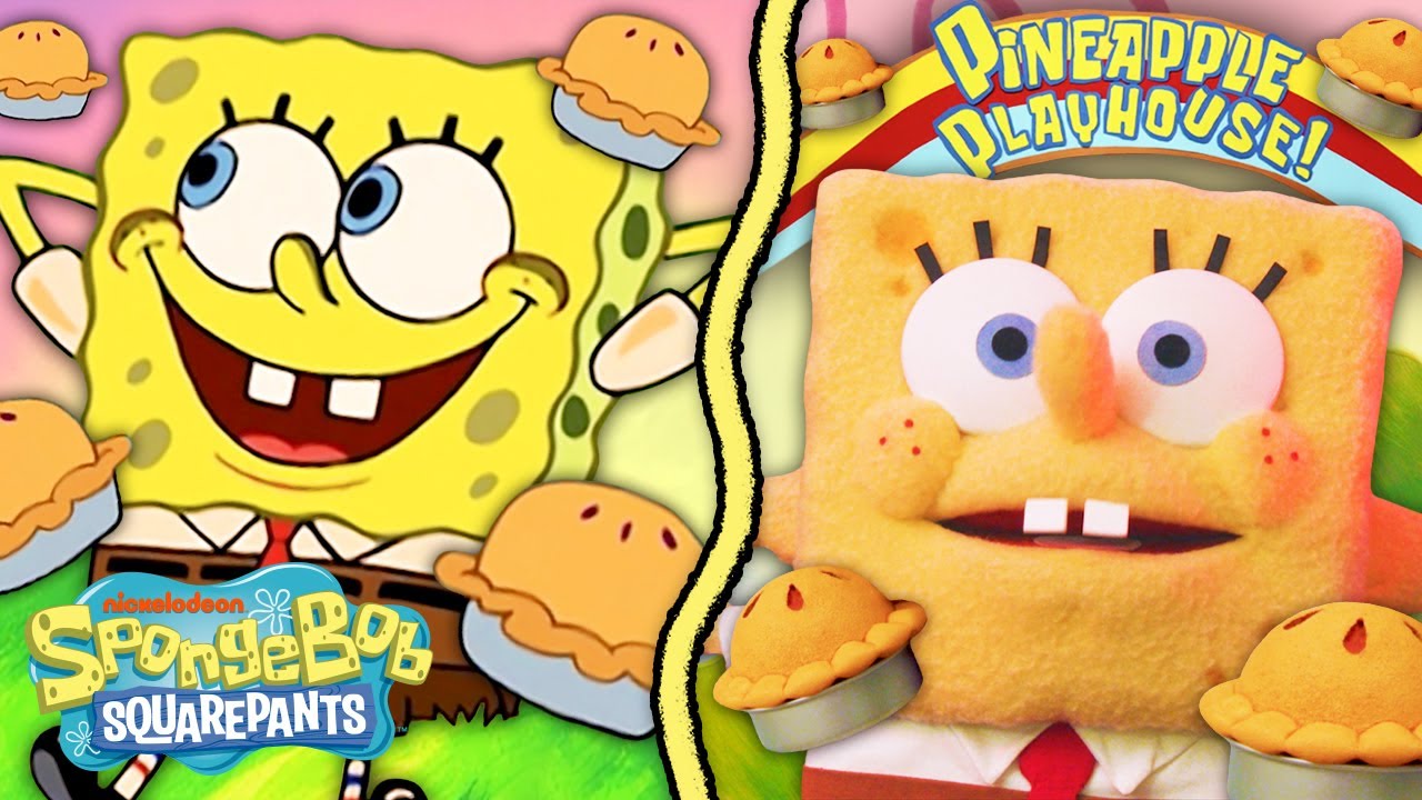 SpongeBob Gets a Pie Bomb! 🥧 