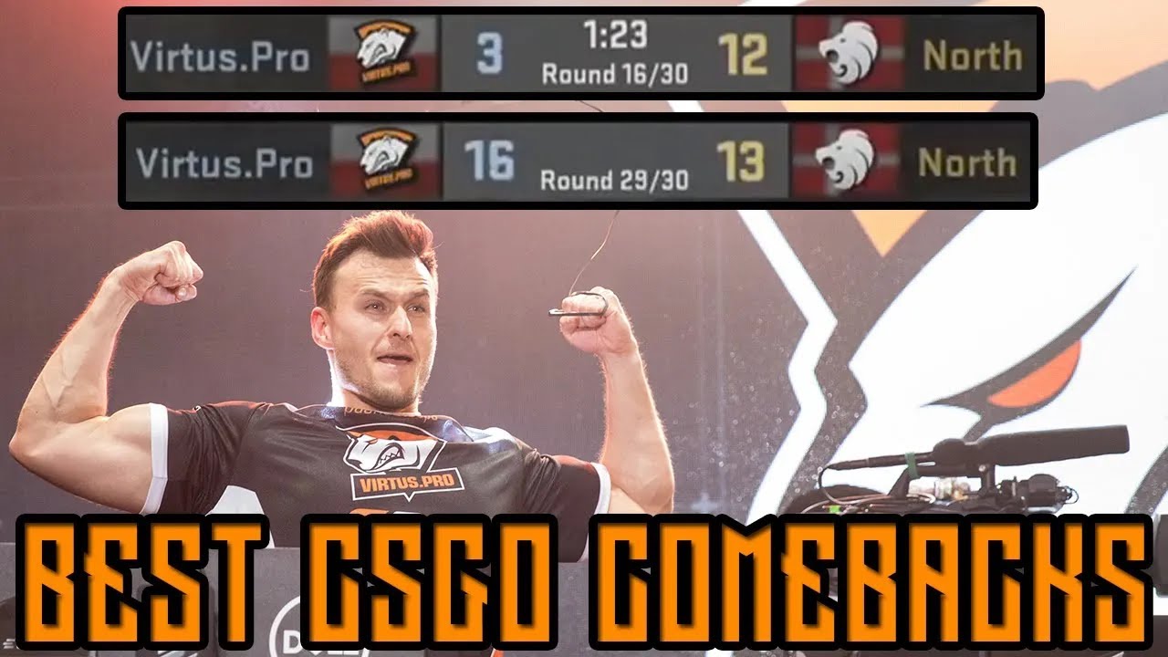 Лучшие камбэки в CSGO