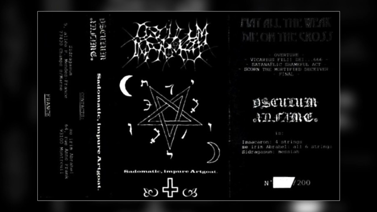 Osculum Infame (Fra) - Sadomatic, Impure Artgoat (Full demo) 1994