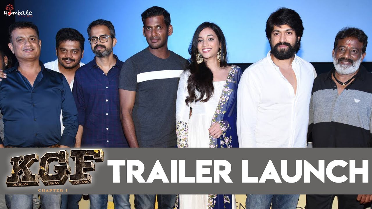 #KGF Trailer Launch | Yash | Srinidhi Shetty | Prashanth Neel | Vijay Kiragandur