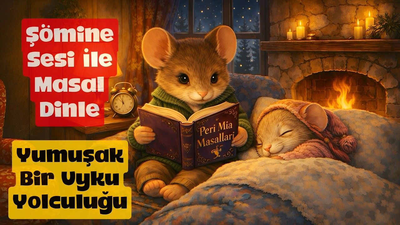 Beyaz Geyik-Uykuya Hazırlık Masalı-Şömine Başında Masal Dinle-Masallar-Büyüklere Masallar-Masal