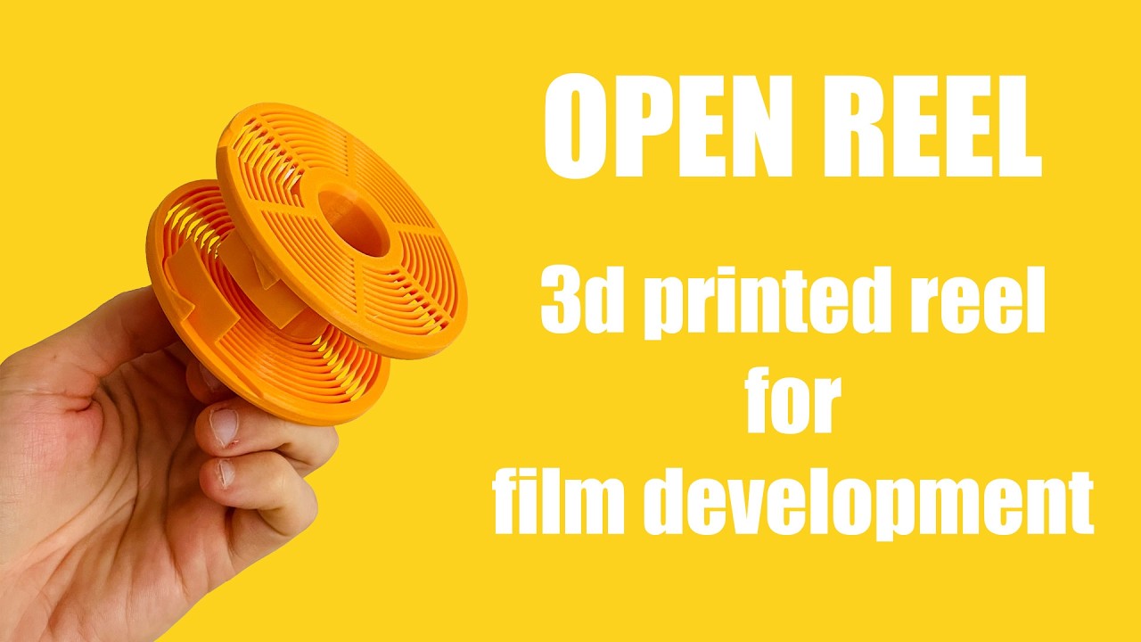 Open hardware reels. 3d printed reels from Paterson system