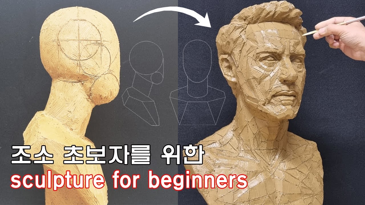 조소 초보자를 위한 각면 이해 (How to sculpture it well)