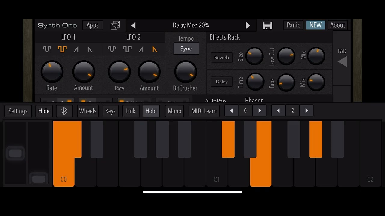 CHIPTUNE Baroque-y Improv on a dang iPhone