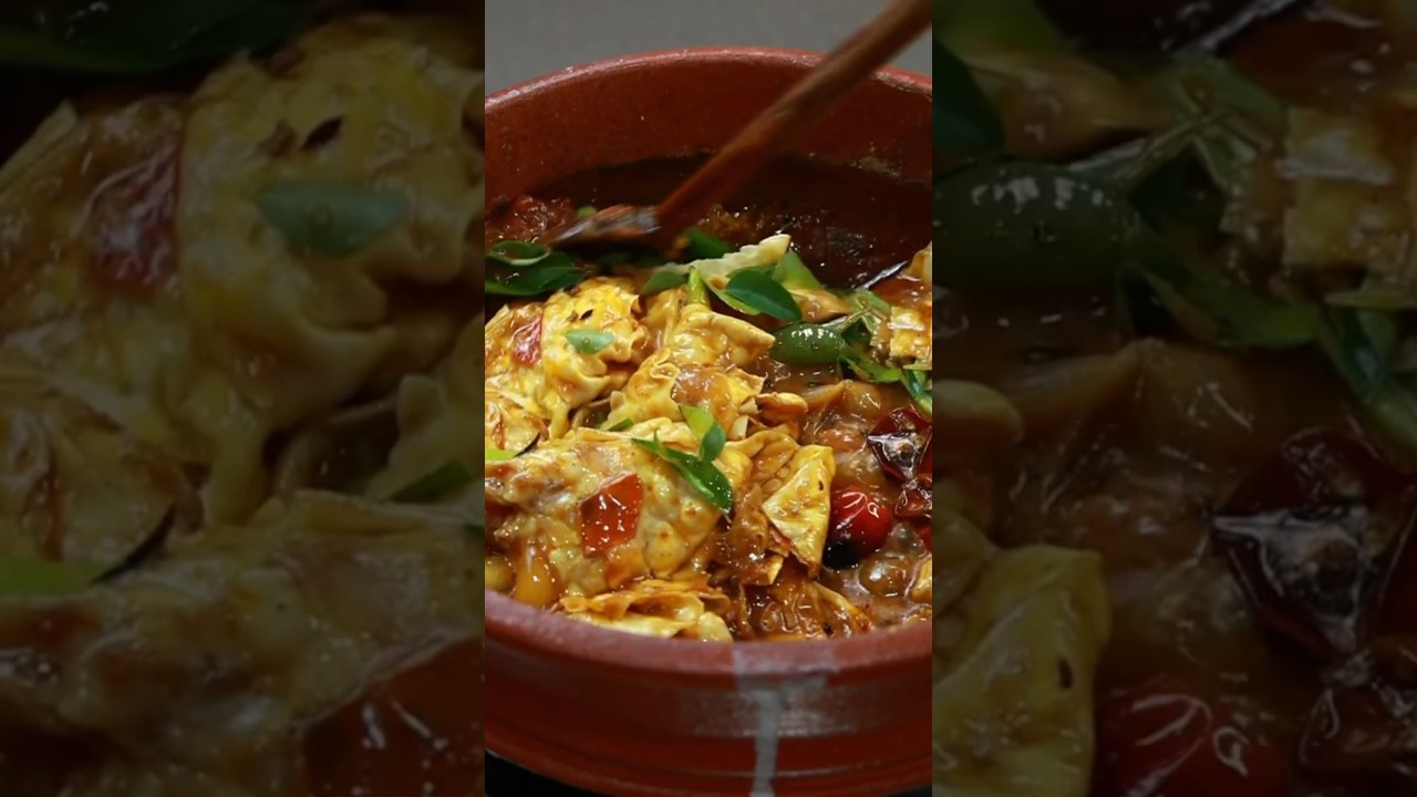 Super Tasty Pappadam Curry😋#shorts #shameeskitchen #pappadam