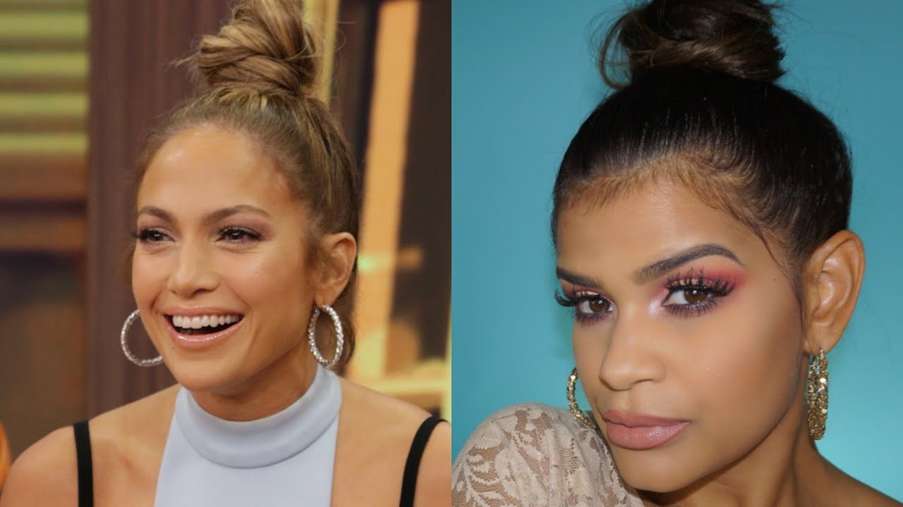 Moño Alto Inspirado en Jennifer Lopez|GlamByPenela