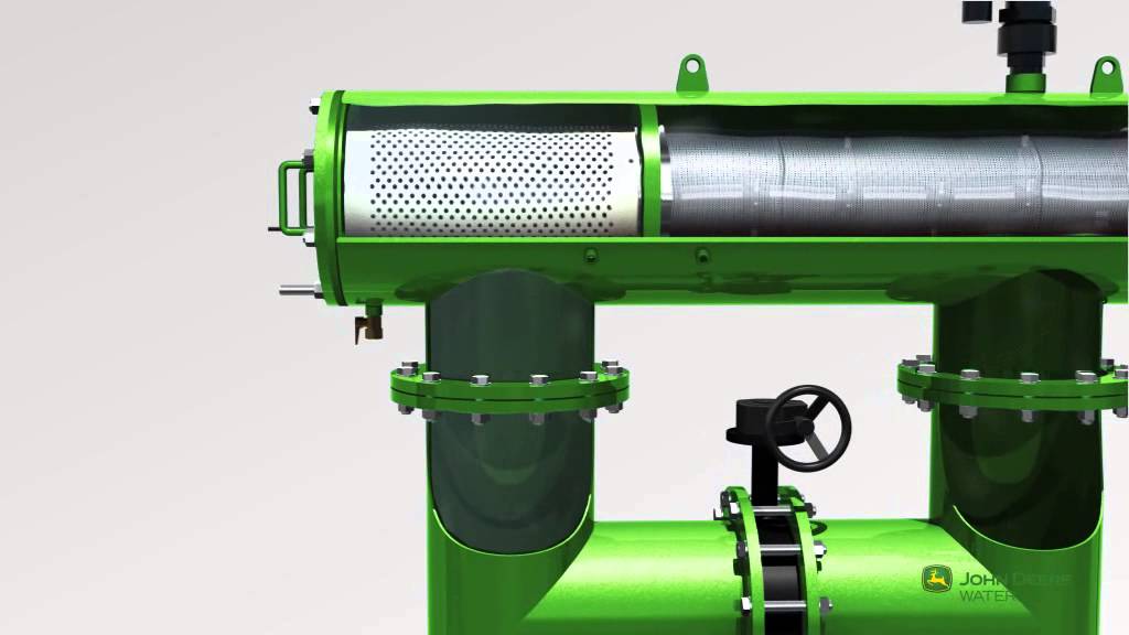 F3300 John Deere Water Metal Screen Filter with Electric Operation (Automatic) - Power Plastics bv