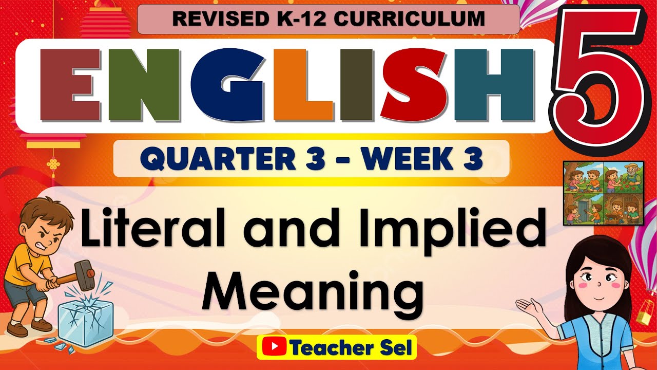 Английский язык 5 четверть 3 неделя 3 Пересмотренный курс K-12 Прямое и подразумеваемое значение