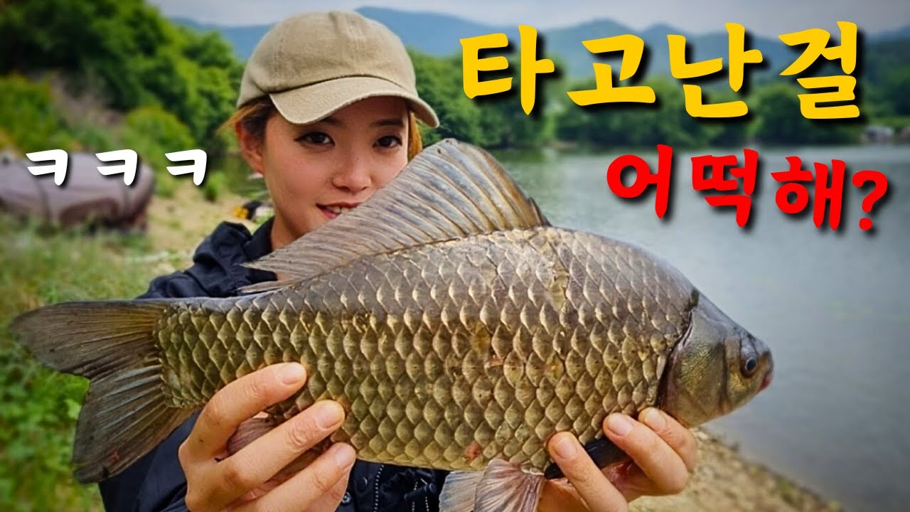 붕어낚시꾼 나래붕어 고생끝에 낙이온다~~붕할매 영접!! 세상을 다 가진거같아요ㅎㅎㅎ