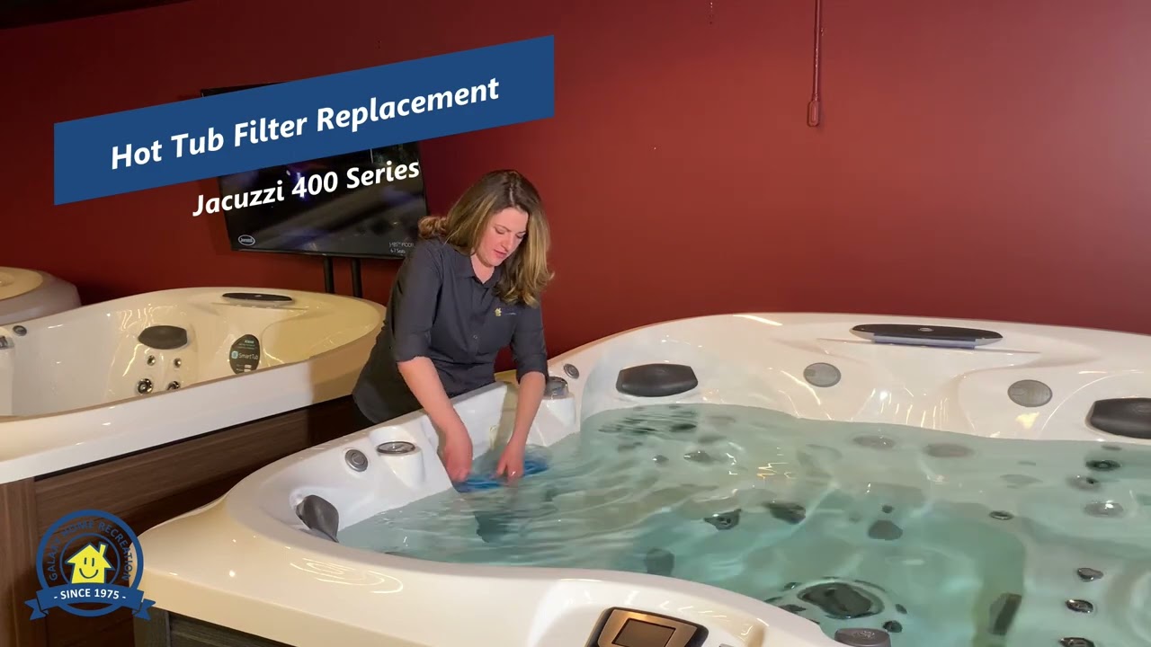 How to replace your Hot Tub Filter on Jacuzzi® 400 Series by Galaxy Home Recreation