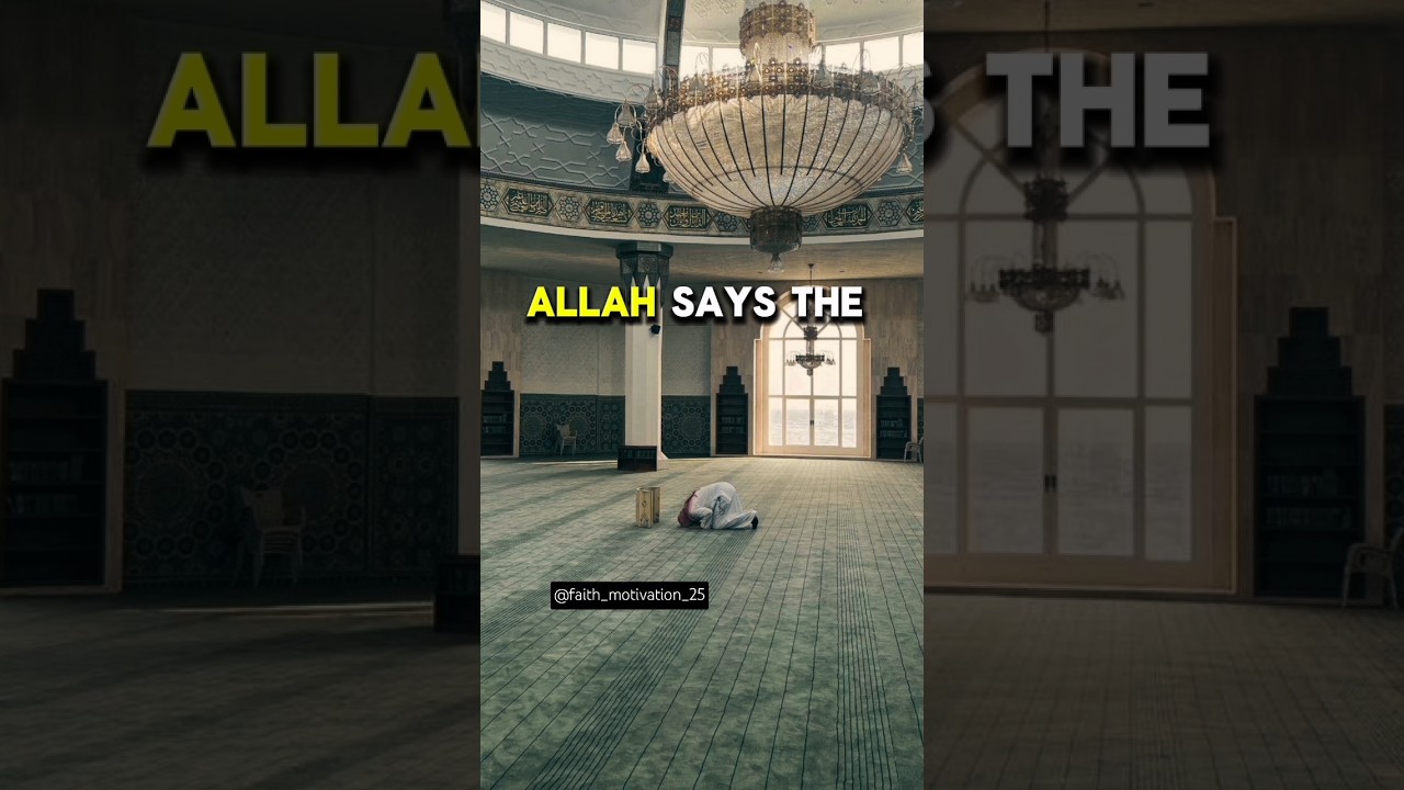 Prayer is the key to success and the bridge to blessings. #islamicreminder