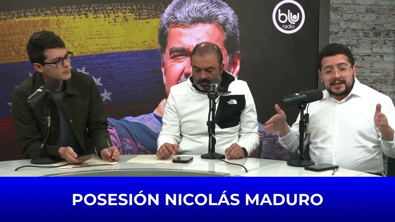 Así fue el estrechón de manos del embajador de Colombia en Venezuela a Nicolás maduro