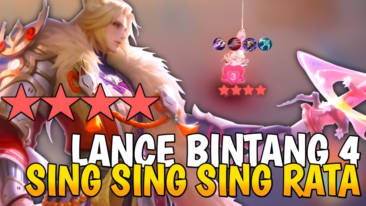 LANCELOT B4 TERLALU OP! SEKALI DASH LANGSUNG RATA 😱 | MAGIC CHESS GO GO