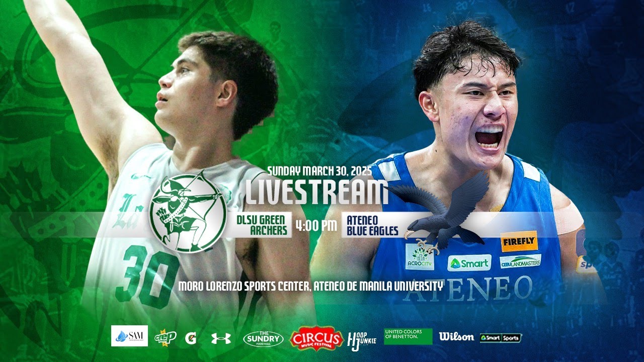 🔴 LIVE: DLSU Green Archers vs Ateneo Blue Eagles | Asiabasket 2025 College Campus Tour