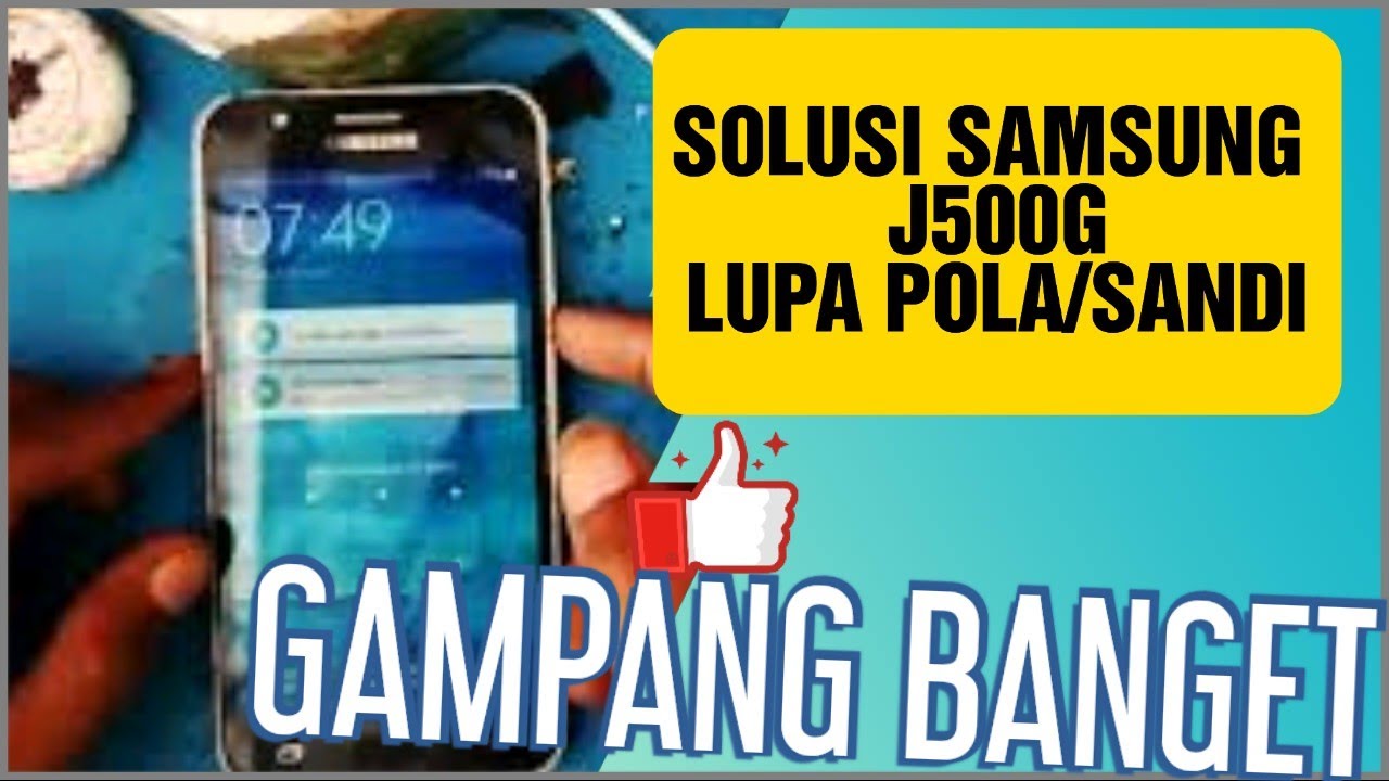 SOLUSI SAMSUNG J500G LUPA POLA || SAMSUNG J5 2015 terbaru 2022