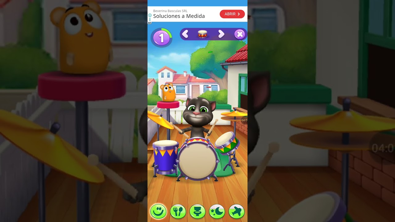 Talking tom por primera vez 