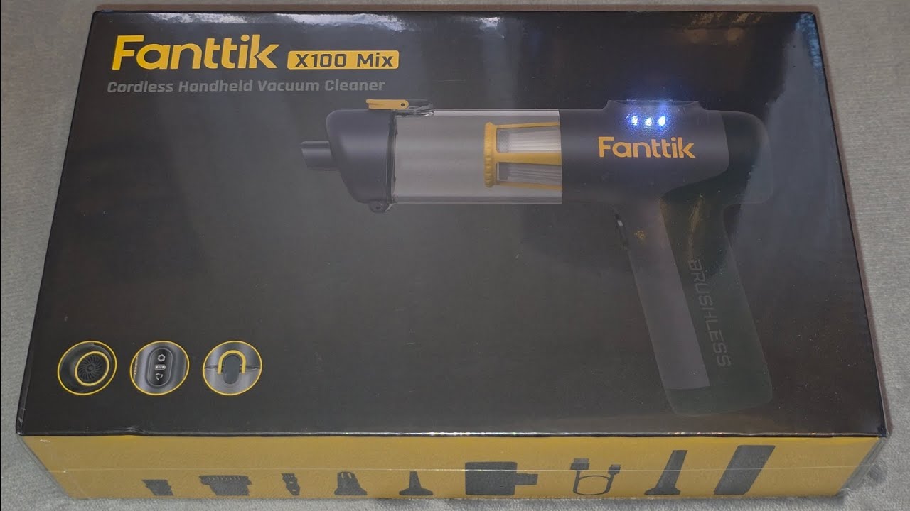 Costco Sale Item Review Fanttik x100 Mix Cordless Handheld Vacuum Cleaner Portable Bagless Blower