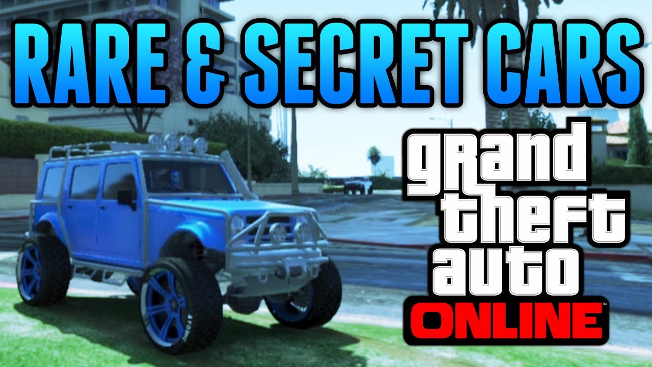 GTA 5 - Rare & Secret Vehicles Online Locations! (GTA 5 Secrets)