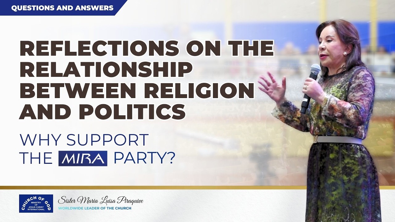 (English) Reflections on the Relationship Between Religion and Politics - Sr. Maria Luisa Piraquive