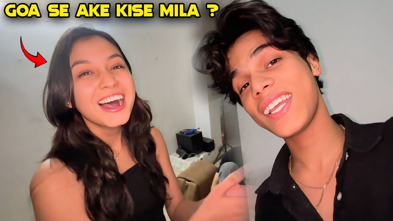 Trip se aake Anushree aur kanika se mila 😂