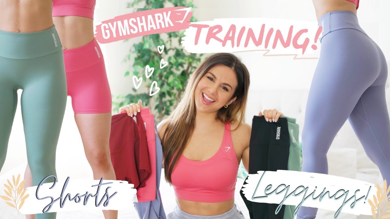 FINALLY! GYMSHARK TRAINING LEGGINGS & SHORTS TRY ON HAUL REVIEW | ASHLEY GAITA #gymshark