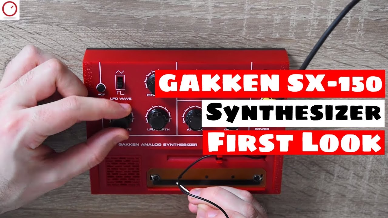 GAKKEN SX-150 MkII Analogue Synthesizer First Look | SYNTH ANATOMY