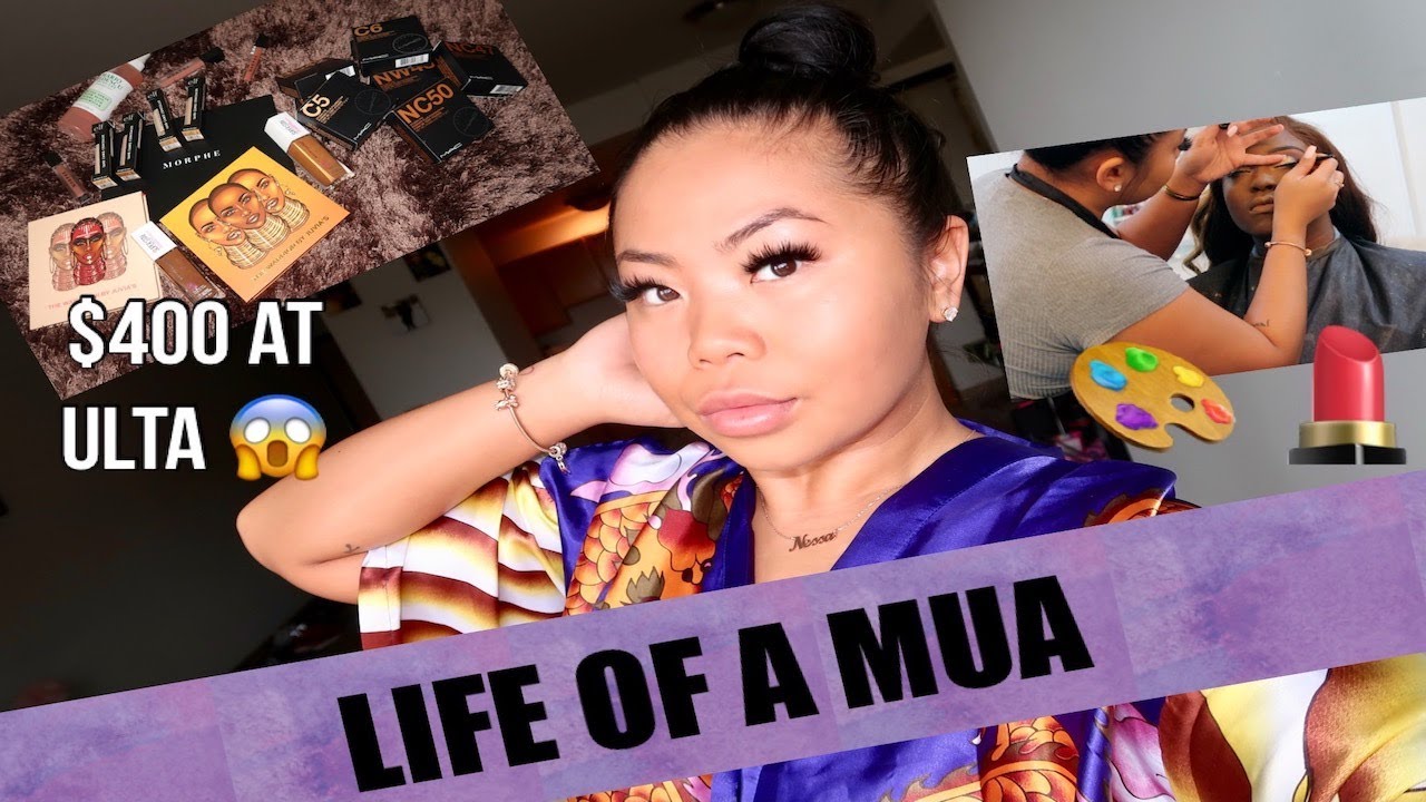 VLOG: A DAY IN THE LIFE OF A MAKEUP ARTIST, $400 AT ULTA | NESSA