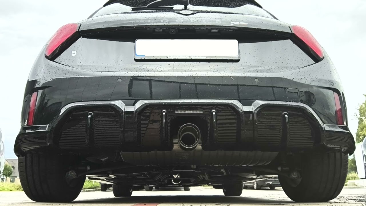 Mini Cooper JCW (2025) stock exhaust sound
