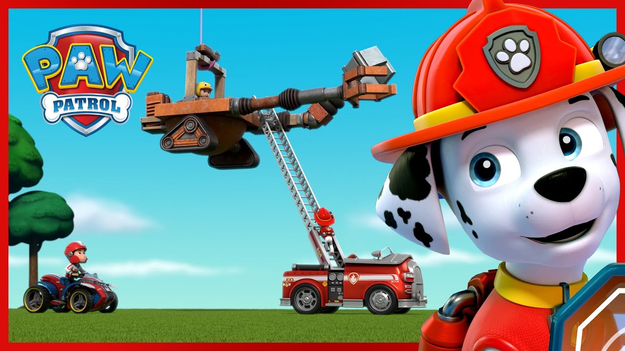 ¡Marshall salva a los paracaidistas, a las patinadoras y mucho más! - PAW Patrol Episodio Español