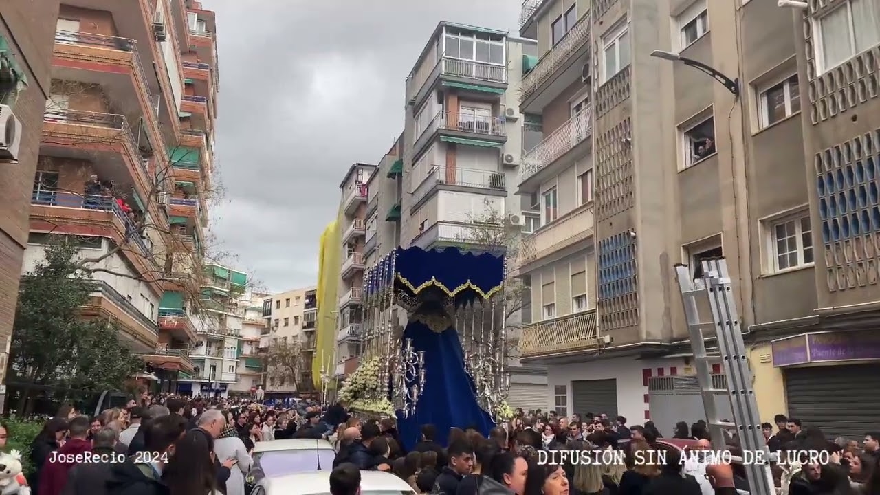 Semana Santa Granada 2024. María Santísima de La Salud por su barrio
