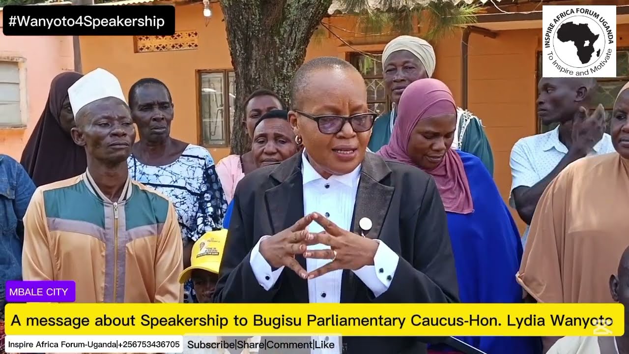 Hon. Wanyoto has a message to the Bugisu Parliamentary Caucus about her Speakership bid