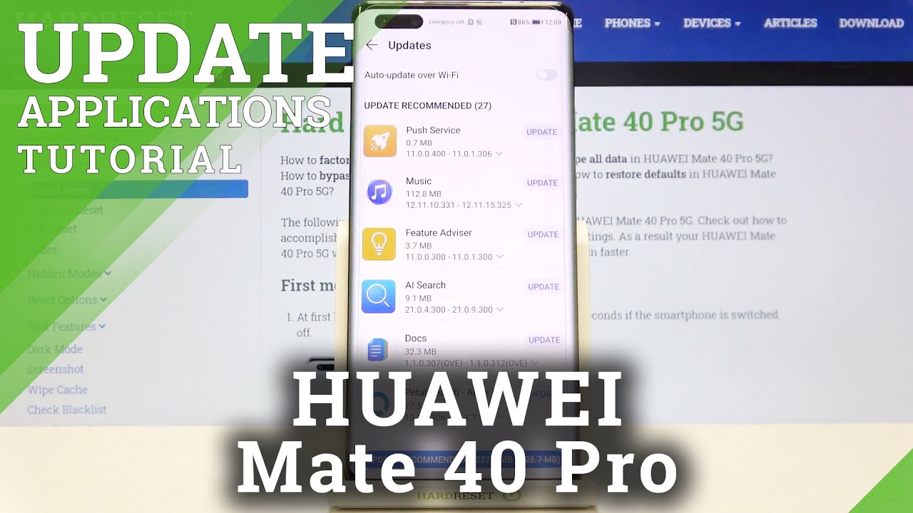 Как обновить приложения на Huawei Mate 40 Pro — загрузка и установка обновлений