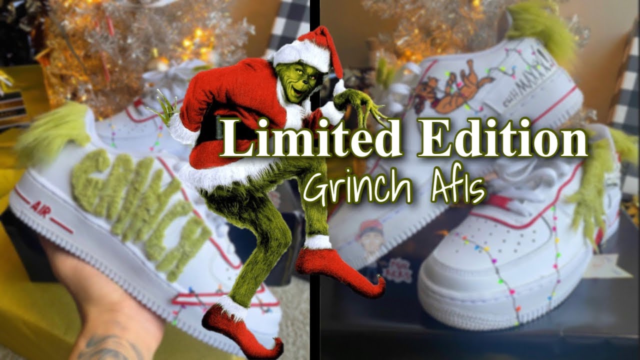 GRINCH AIR FORCE 1 CUSTOMS