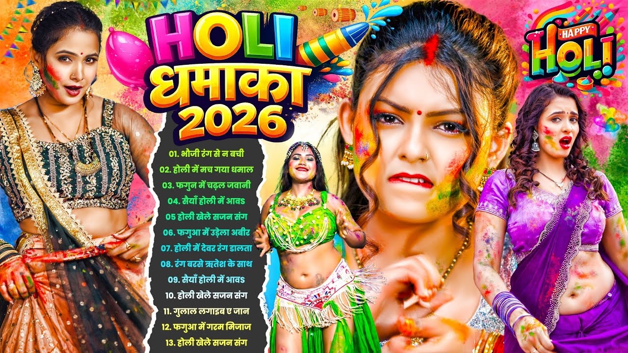 2026 के ब्लास्ट होली गाने | Holi Jukebox 2026 | Nonstop Bhojpuri Hit Holi Song | Bhojpuri Holi 2026