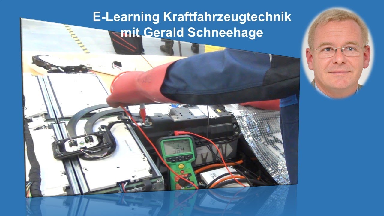 Elektromobilität HV-Batterie Antriebsbatterie / Hochvoltbatterie Zellen, Zellmodule tauschen.