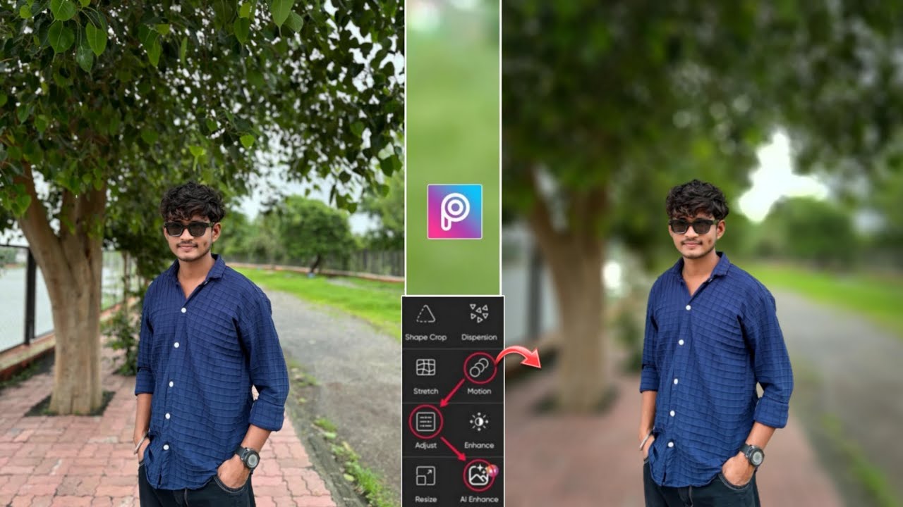 Picsart Photo Editing Background Blur | Picsart Photo Editing Kaise Kare | Picsart Photo Editing